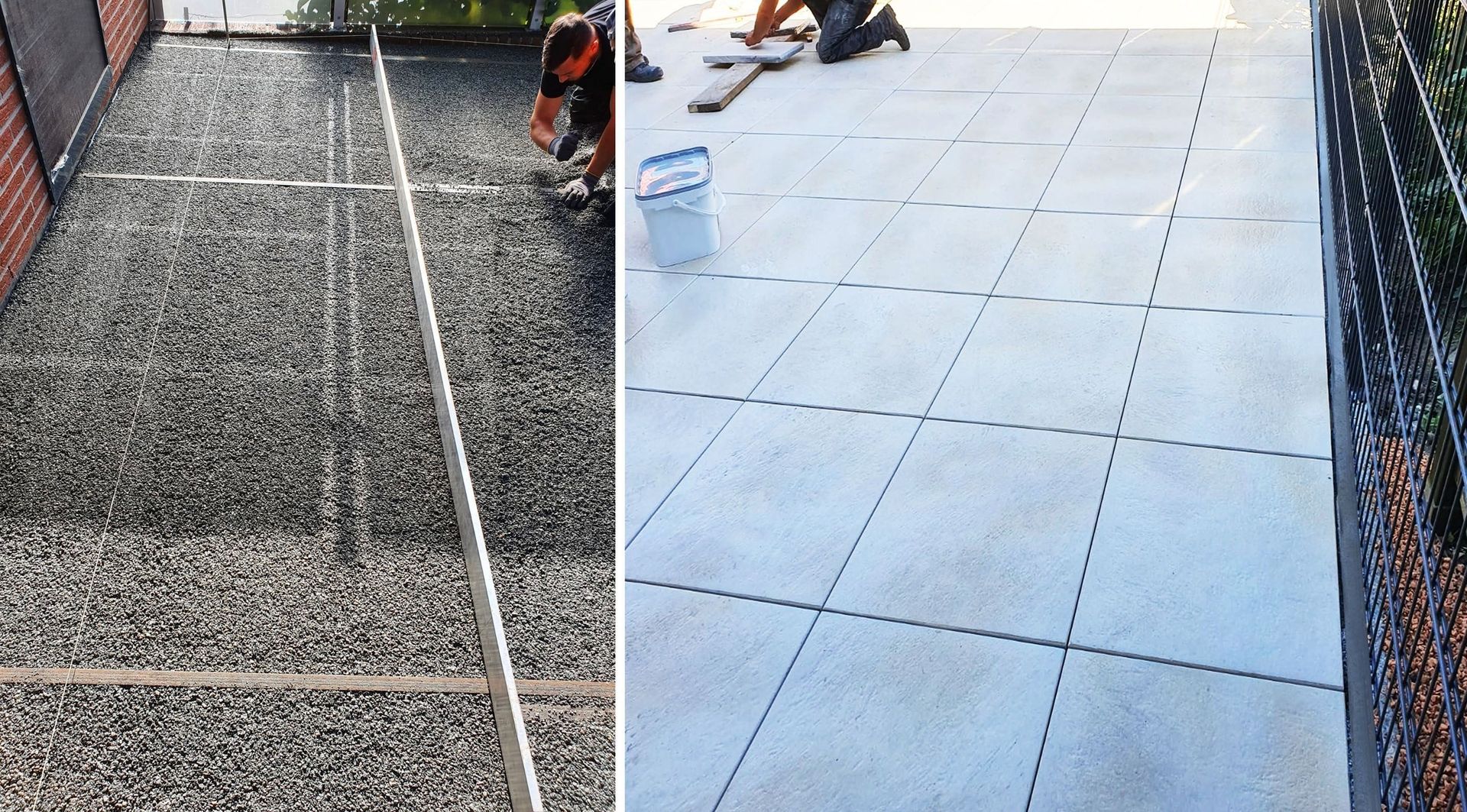 Pflasterarbeiten - Terrassenbau